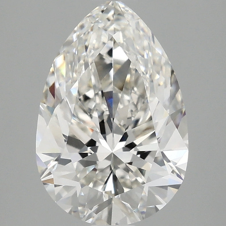 3.01 Carat Pear Lab Grown Diamond VVS1 F