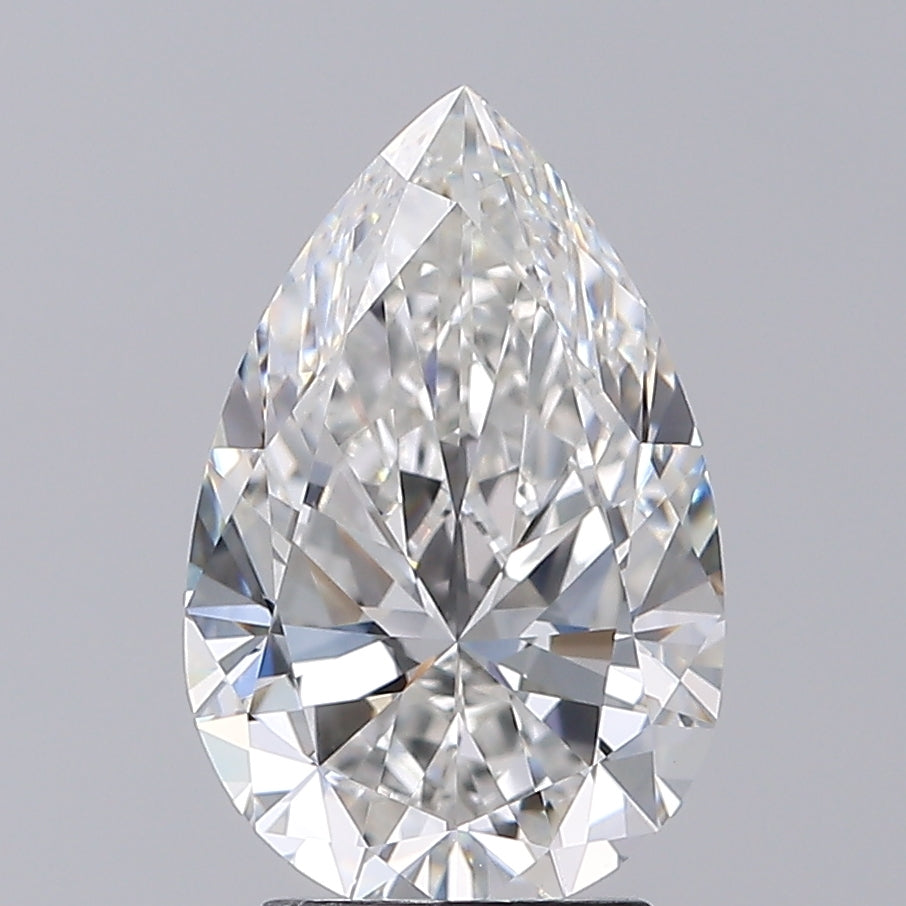 3.01 Carat Pear Lab Grown Diamond VVS2 F