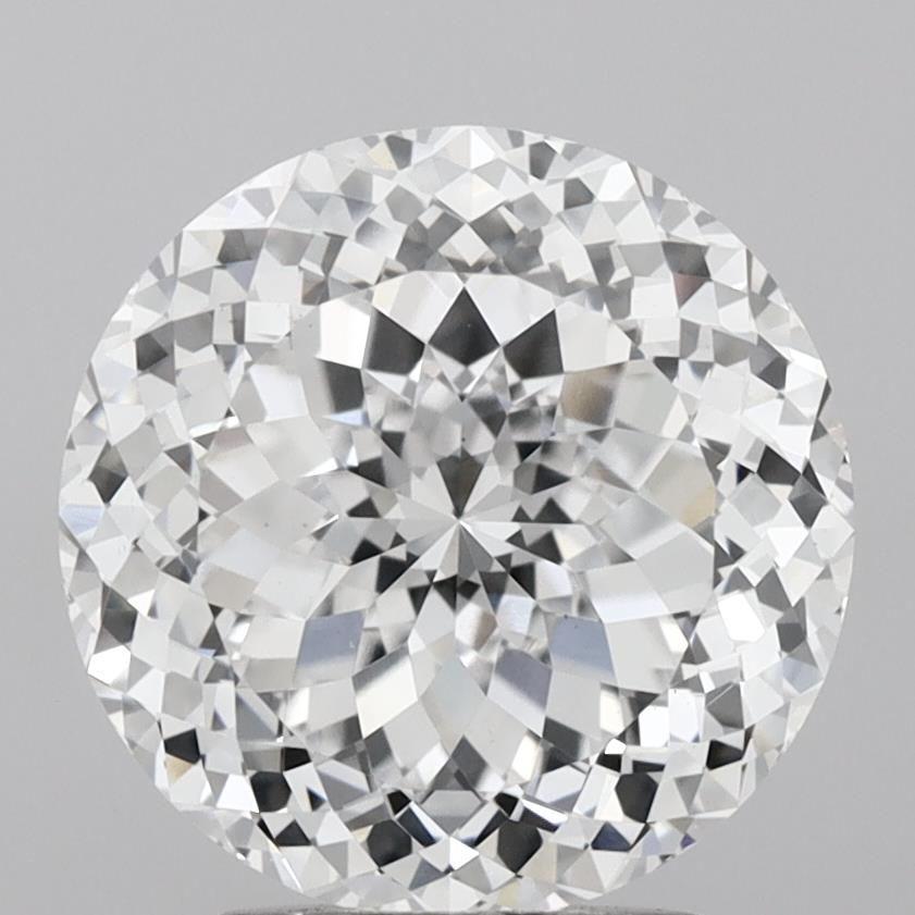 Diamant cultivé en laboratoire de taille portugaise de 3,01 carats VS1 D