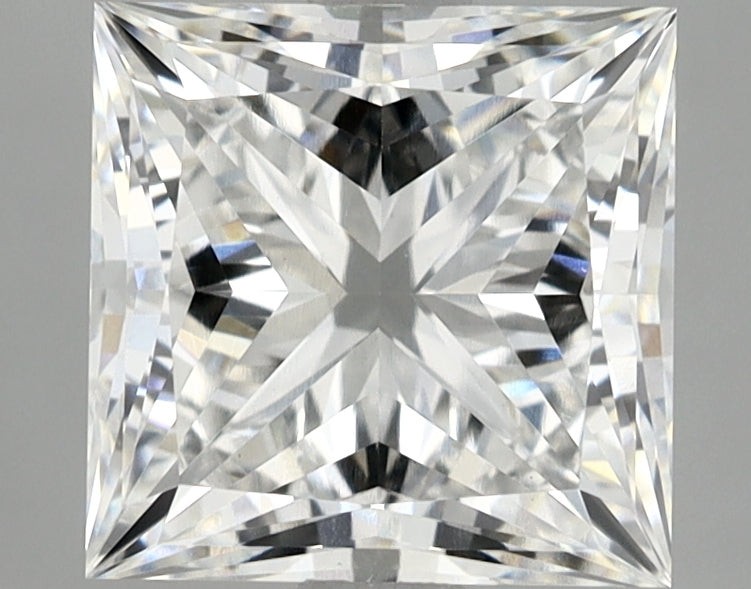 3.01 Carat Princess Cut Lab Grown Diamond VS1E