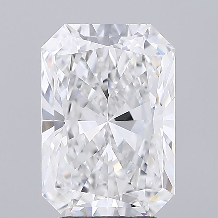 3.01 Carat Radiant Cut Lab Grown Diamond VVS1 E