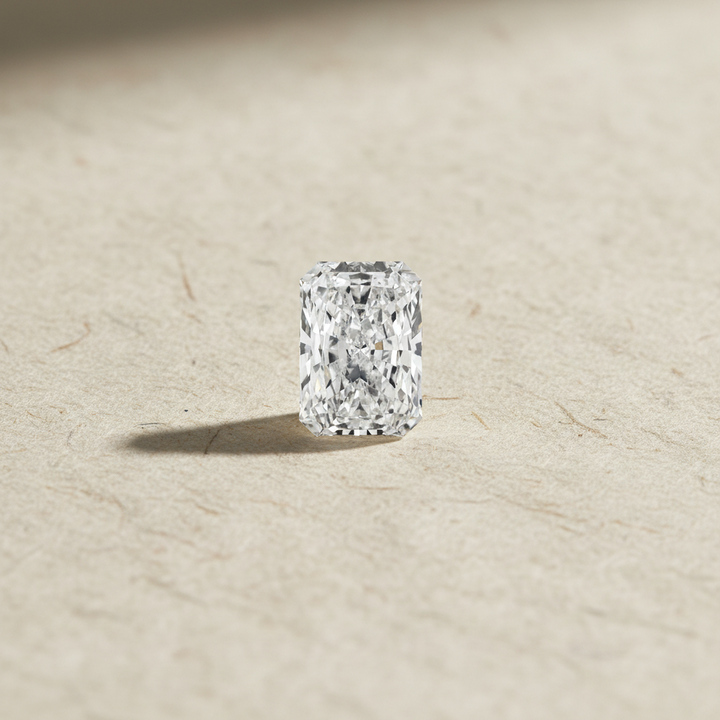 3.01 Carat Radiant Lab Grown Diamond, VS1/E