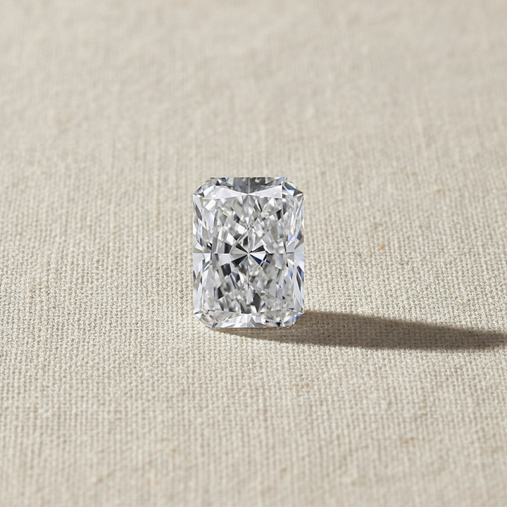 3.01 Carat Radiant Lab Grown Diamond, VVS1/F