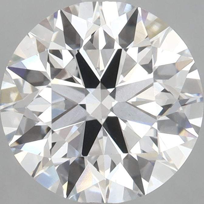 Diamante cultivado en laboratorio de talla redonda de 3,01 quilates VS1 F