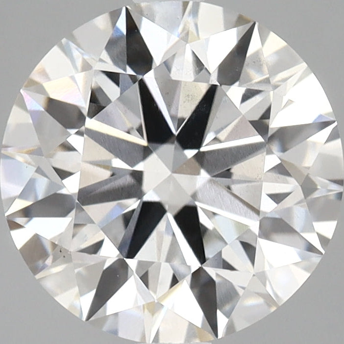 Diamante cultivado en laboratorio de talla redonda de 3,01 quilates VS2 F