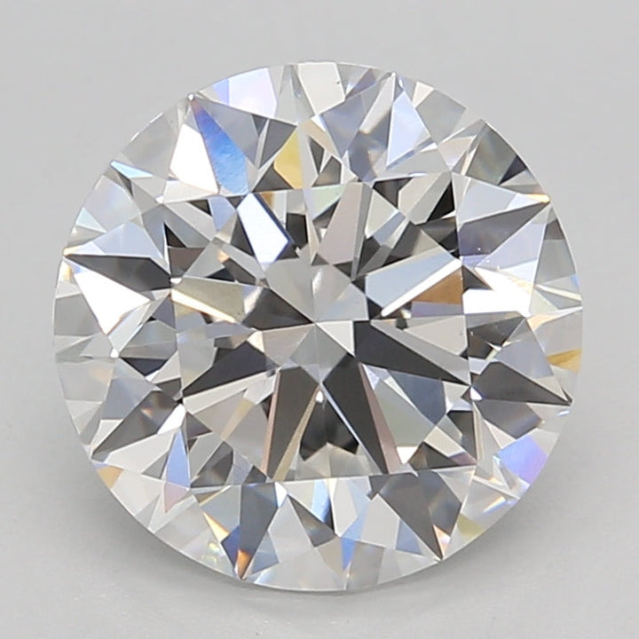 3.01 Carat Round Lab Grown Diamond VVS2 E