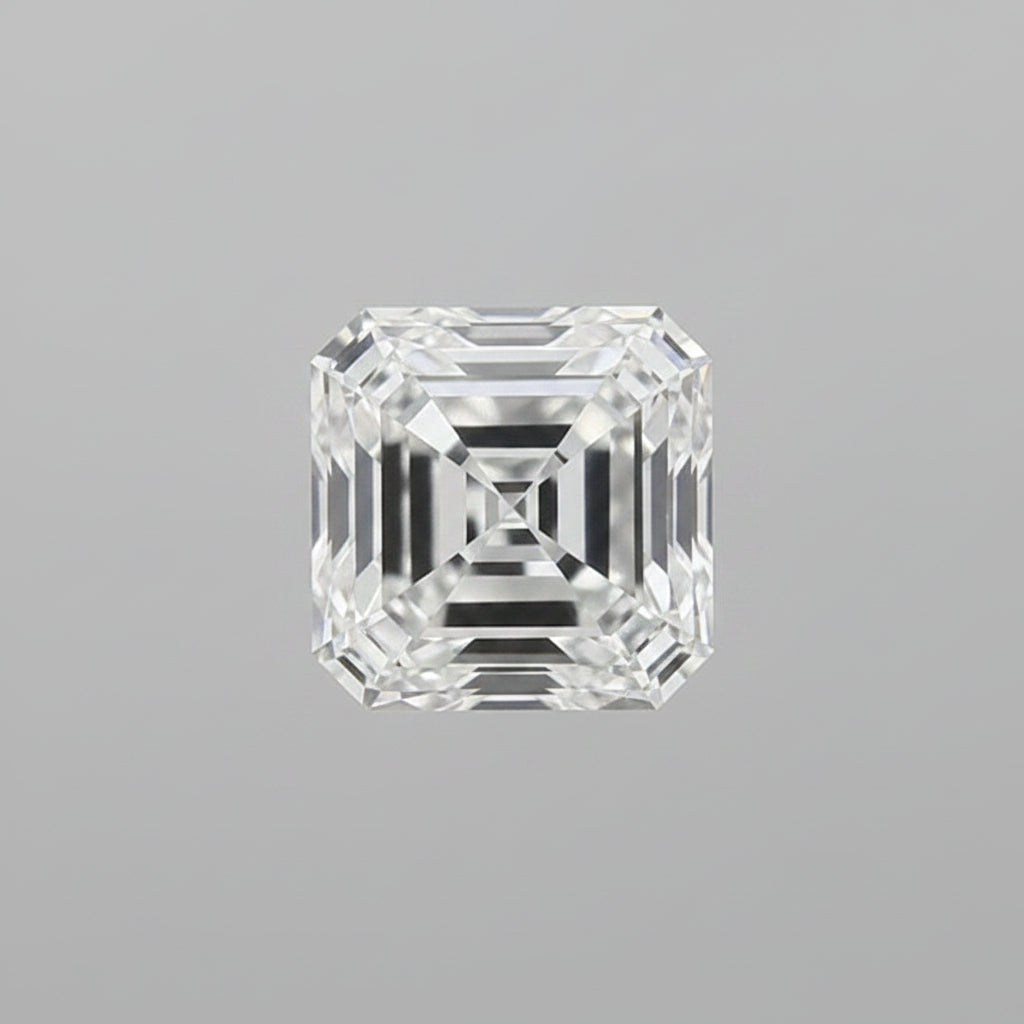 Diamant cultivé en laboratoire émeraude carrée de 3,01 carats, VVS1/D