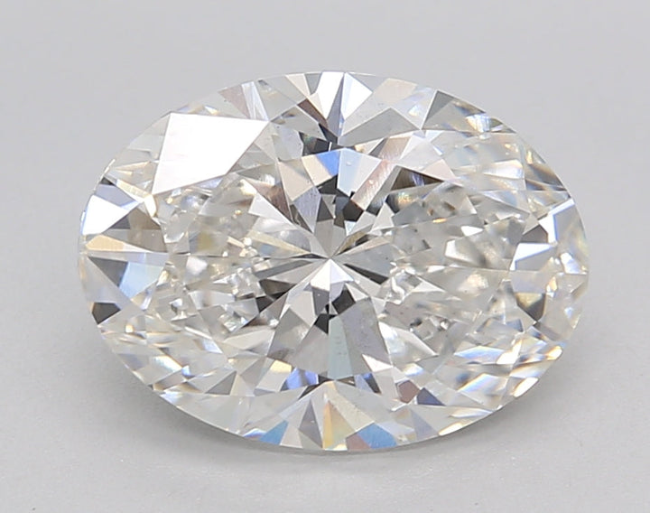 3.02 CT Oval Cut Lab-Grown Diamond, F Color, VS2 Clarity, IGI Certified