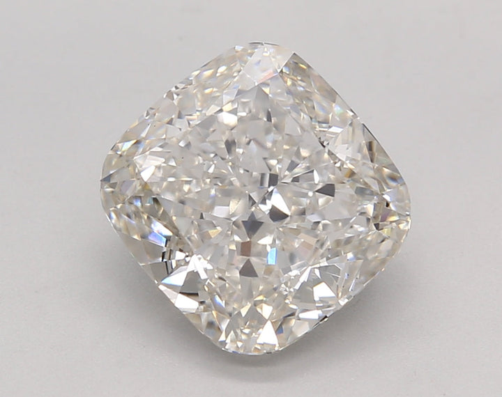 3.02 Carat Cushion Cut Lab-Grown Diamond, H Color, VS1 Clarity