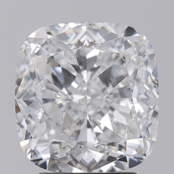 3.02 Carat Cushion Cut Lab Grown Diamond SI1 E