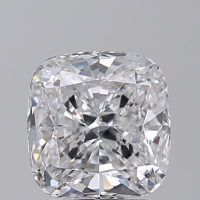 3.02 Carat Cushion Cut Lab Grown Diamond VS1 E