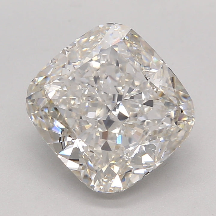 3.02 Carat Cushion Cut Lab Grown Diamond VS1 H