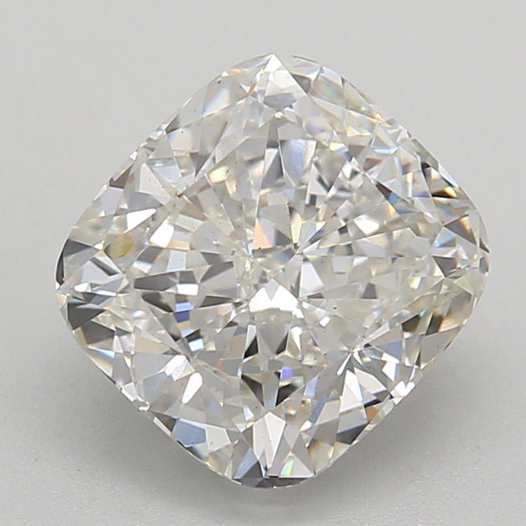 3.02 Carat Cushion Cut Lab Grown Diamond VS2 G