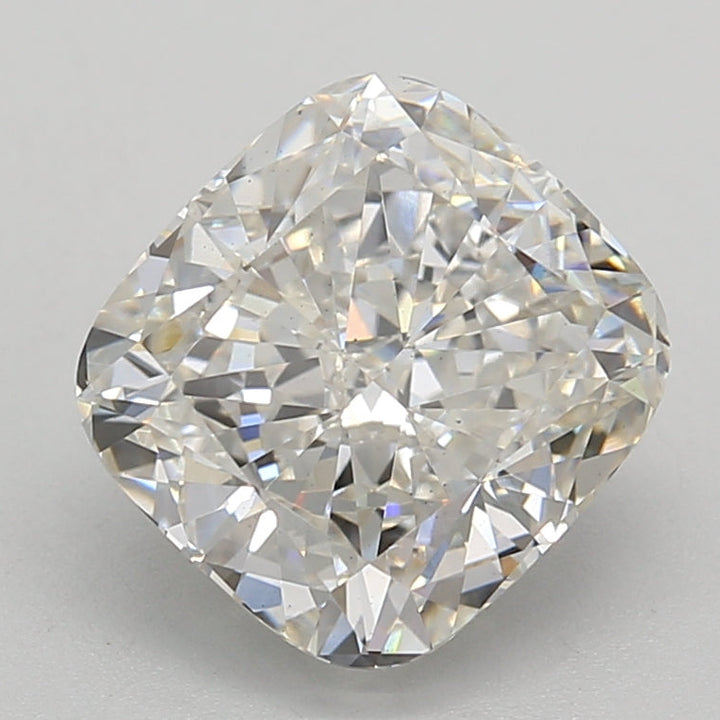 3.02 Carat Cushion Cut Lab Grown Diamond VS2 G