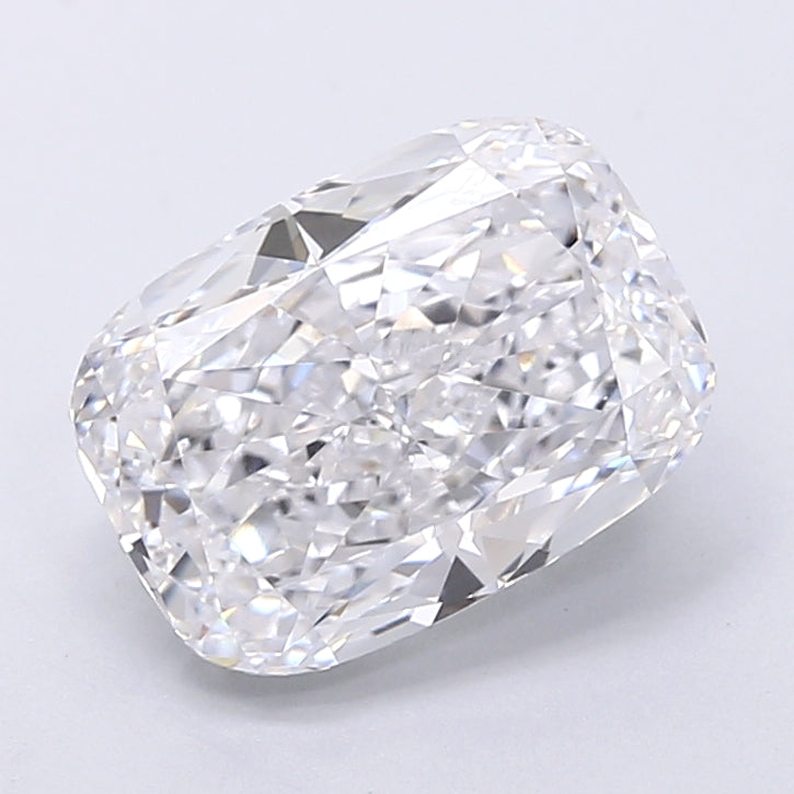 3.02 Carat Cushion Cut Lab Grown Diamond VVS1 D