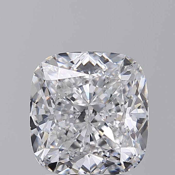 3.02 Carat Cushion Cut Lab Grown Diamond VVS2 D