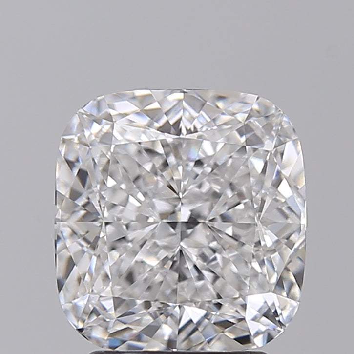 3.02 Carat Cushion Cut Lab Grown Diamond VVS2 E