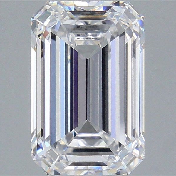 3.02 Carat Emerald Cut Lab Grown Diamond VVS1 D