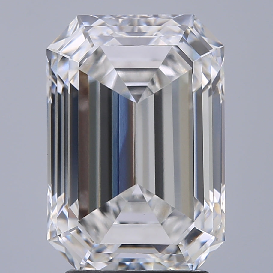 3.02 Carat Emerald Cut Lab Grown Diamond VVS2D