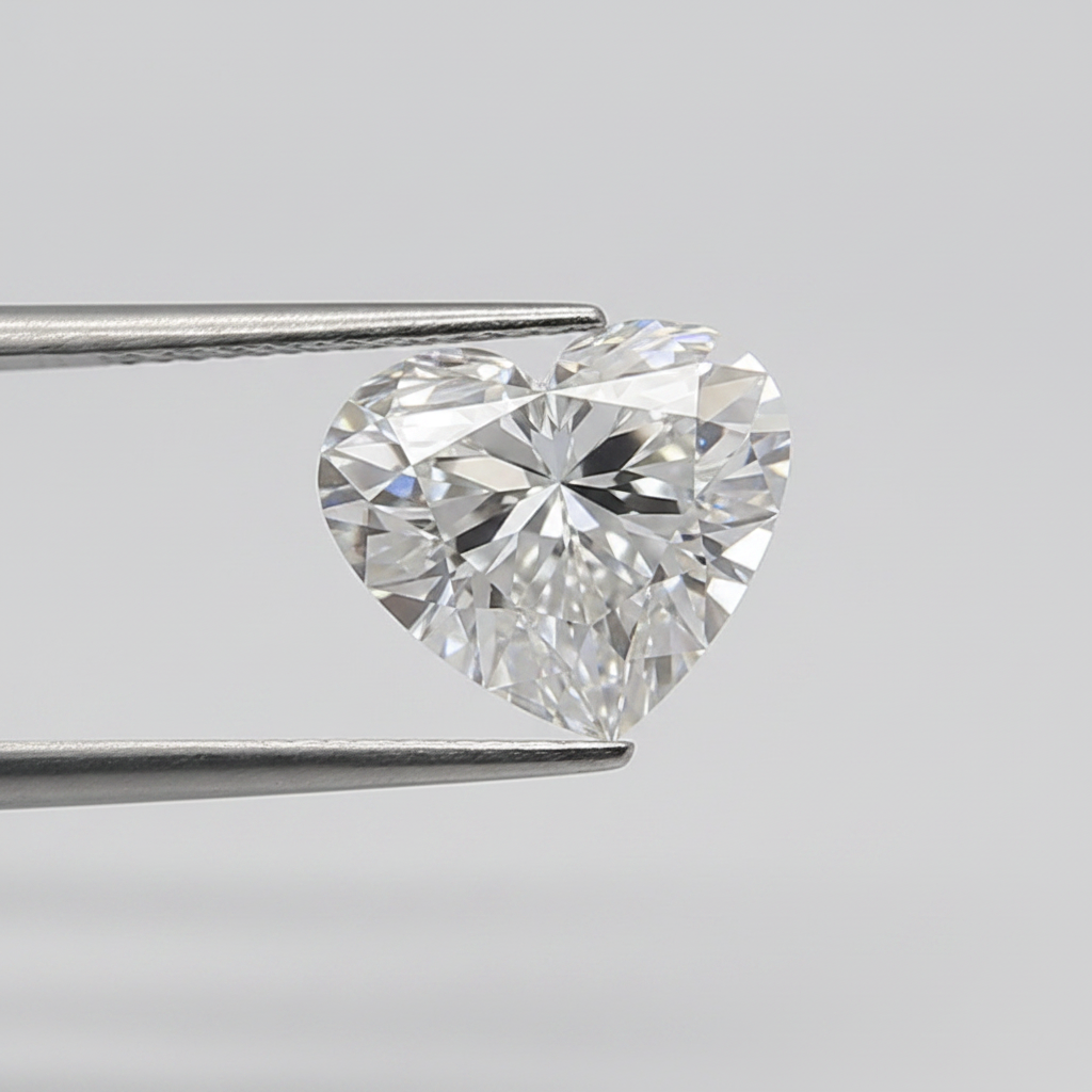 3.02 Carat D VS1 Heart Shape CVD Lab Grown Diamond IGI Certified
