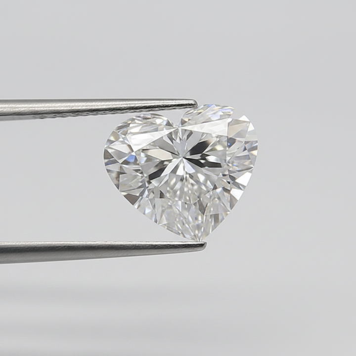3.02 Carat D VS1 Heart Shape CVD Lab Grown Diamond IGI Certified
