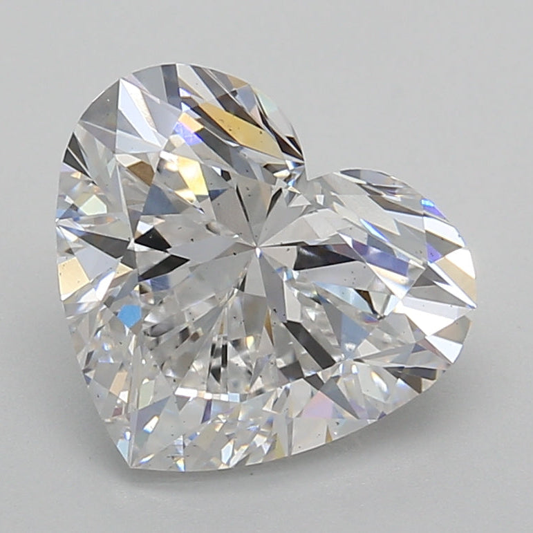3.02 Carat Heart Lab Grown Diamond VS2 E