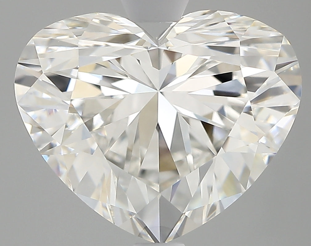 3.02 Carat Heart Lab Grown Diamond VVS1 F