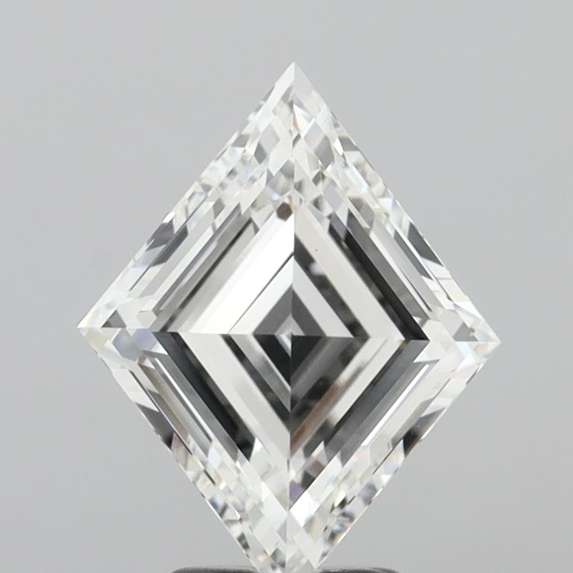 3.02 Carat Lozenge Lab Grown Diamond, VVS2/F
