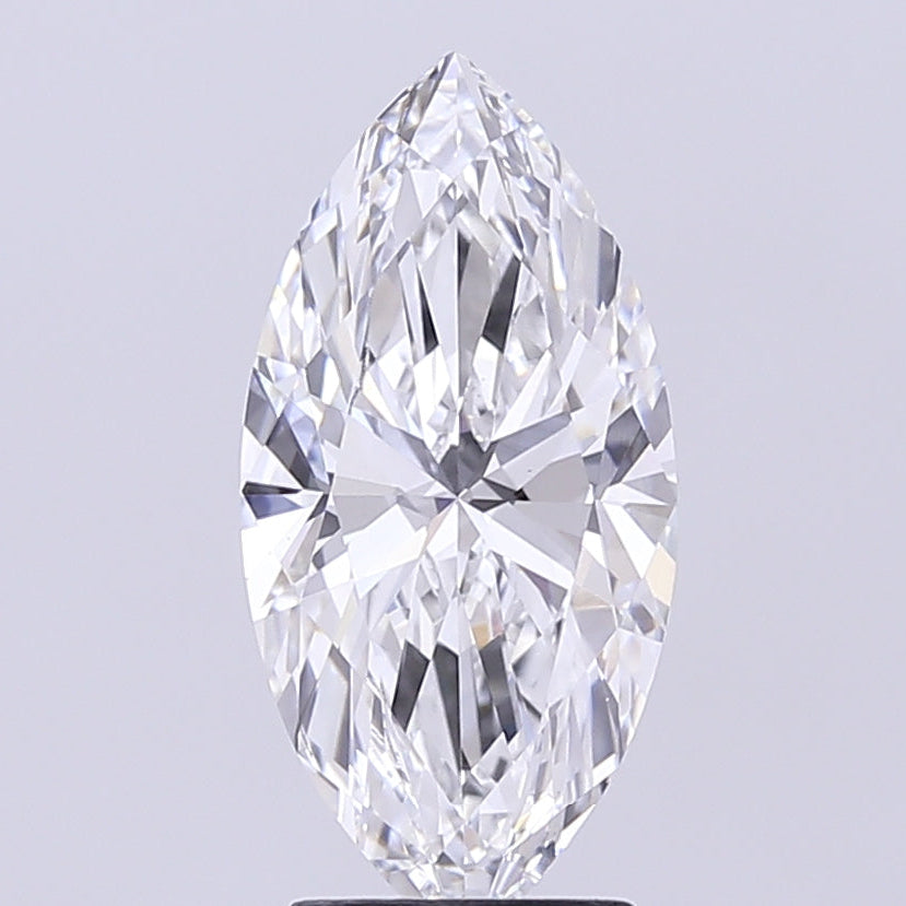 3.02 Carat Marquise Cut Lab Grown Diamond VVS2E
