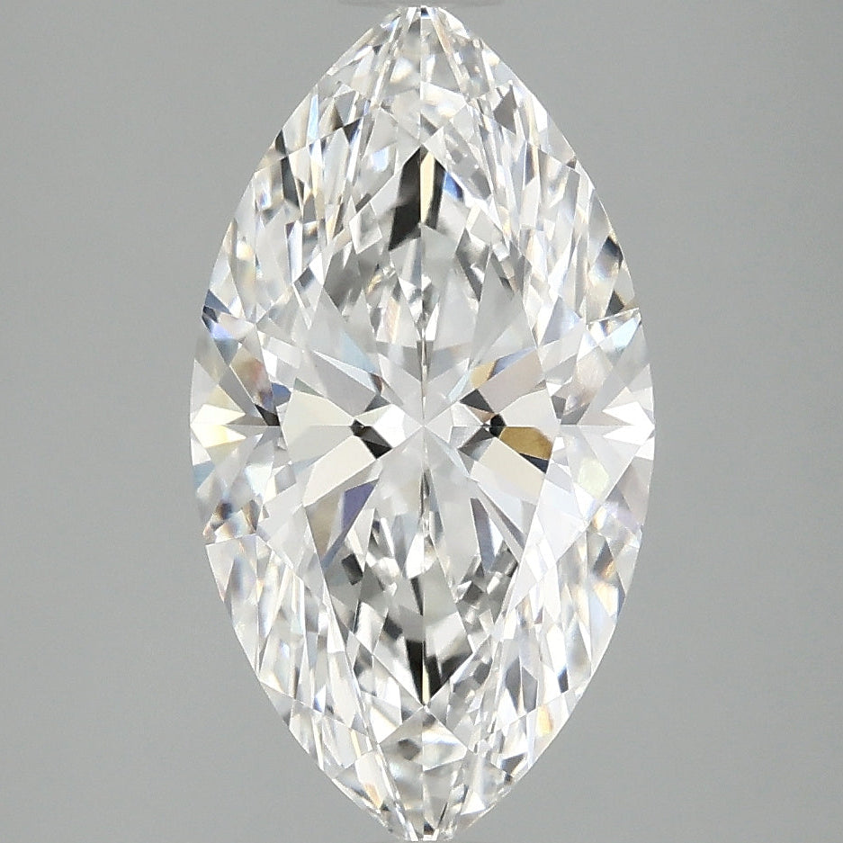 3.02 Carat Marquise Cut Lab Grown Diamond VVS2E