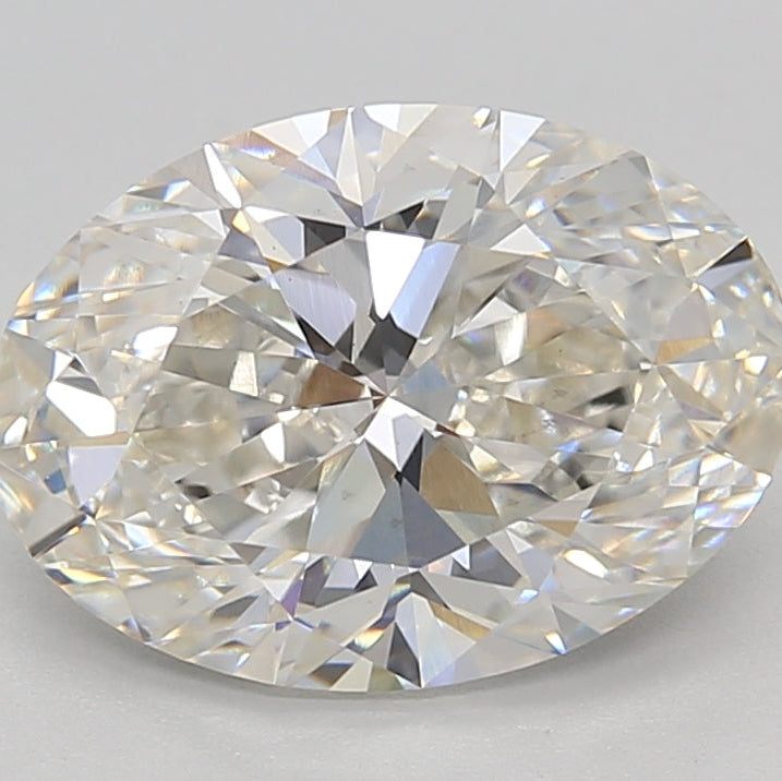 3,02 Karat ovaler, im Labor geschliffener Diamant VS1 G
