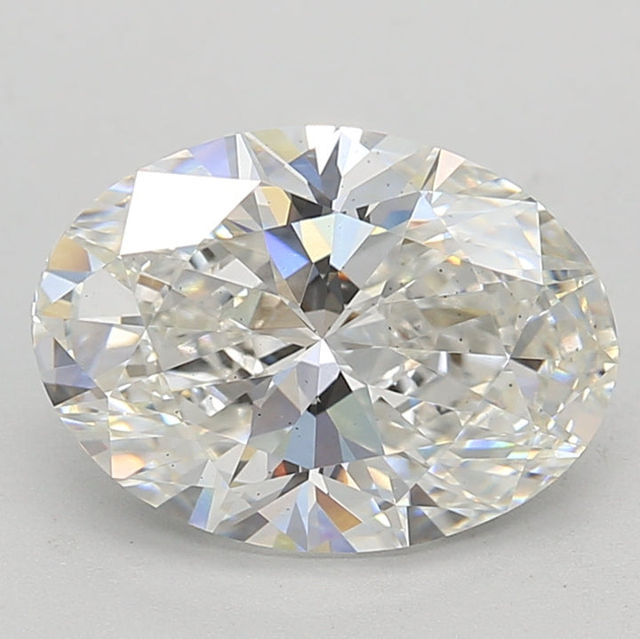 3.02 Carat Oval Cut Lab Grown Diamond VS2 G