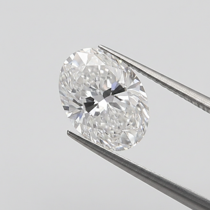 3,02 karaat ovaal geslepen laboratoriumdiamant, VVS1/D