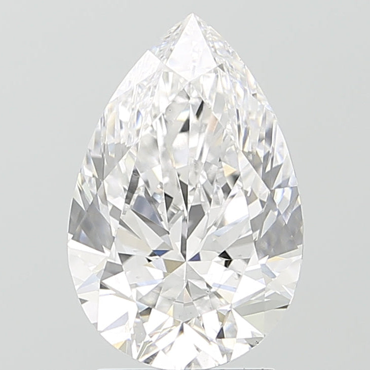 3.02 Carat Pear Lab Grown Diamond VS1 D