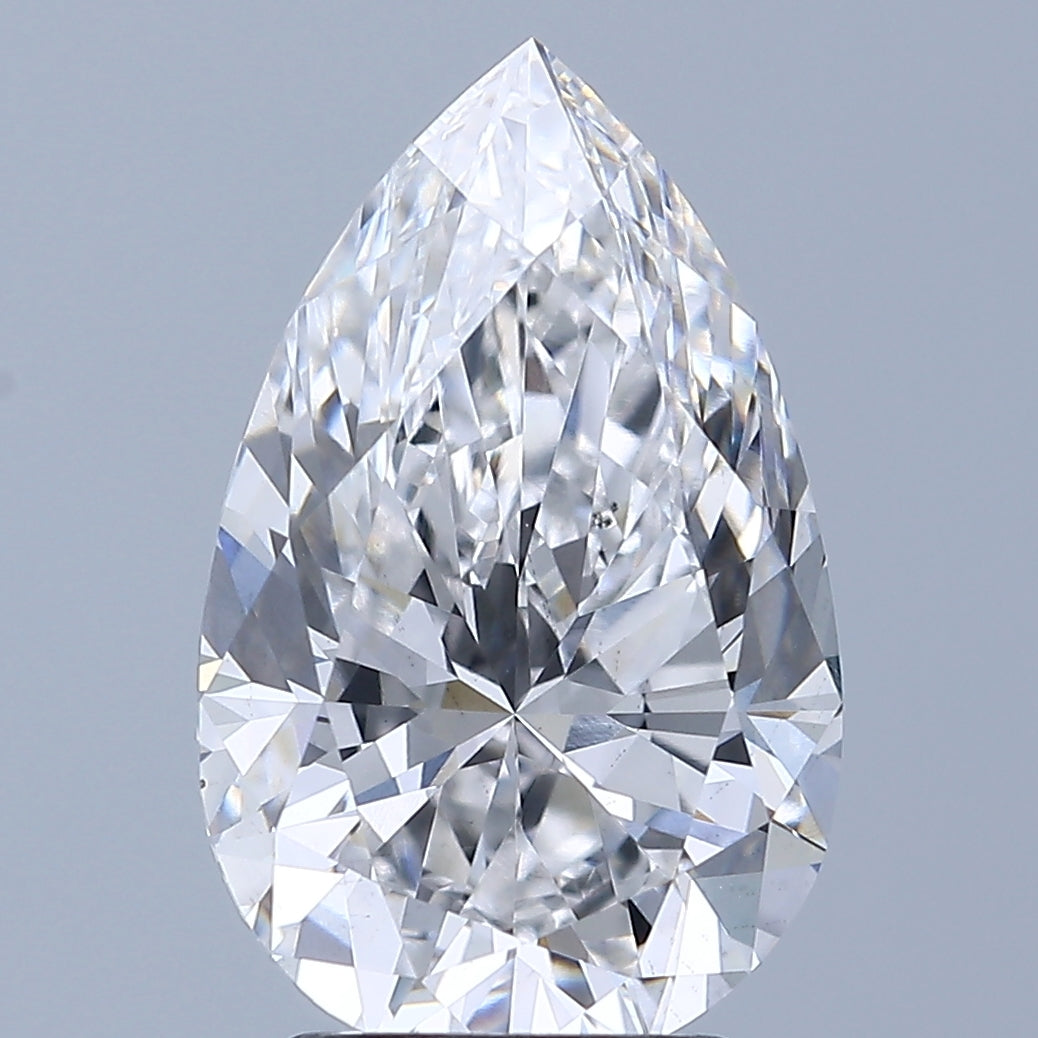 3.02 Carat Pear Lab Grown Diamond VS2 E