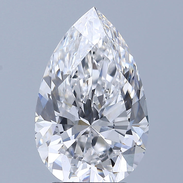 3.02 Carat Pear Lab Grown Diamond VS2 E