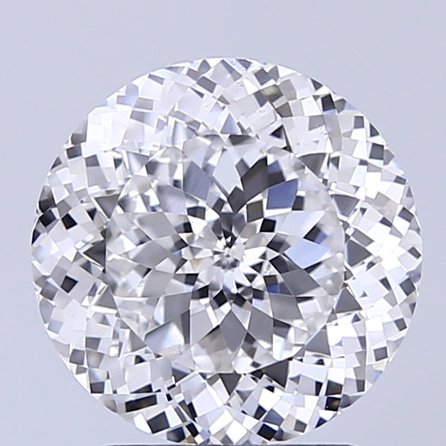 Diamant cultivé en laboratoire de taille portugaise de 3,02 carats VS1 E