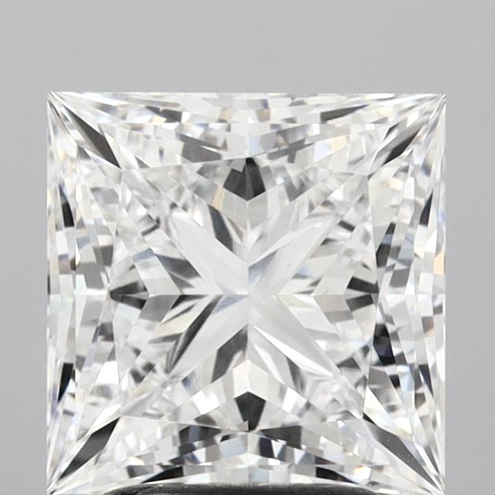3.02 Carat Princess Cut Lab Grown Diamond VS1E