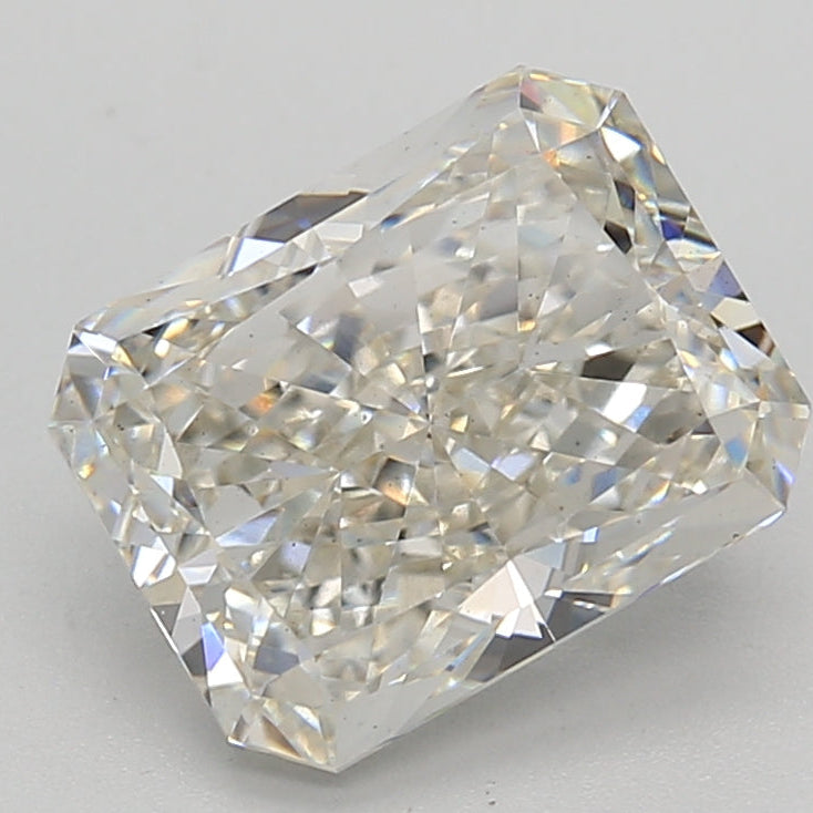 3.02 Carat Radiant Cut Lab Grown Diamond VS2 H