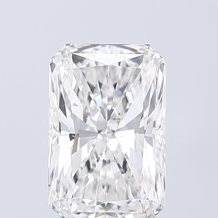 3.02 Carat Radiant Lab Grown Diamond VS2 D