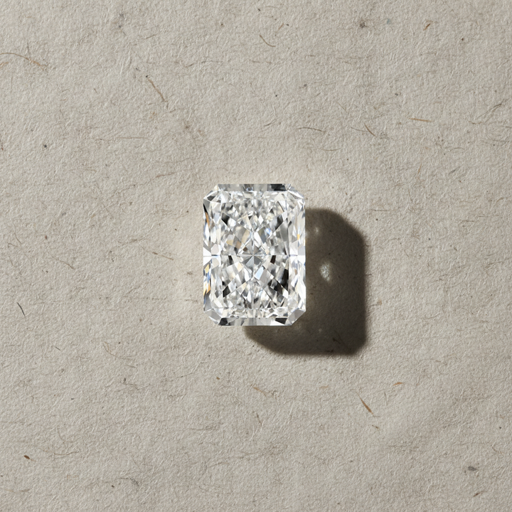 3.02 Carat Radiant Lab Grown Diamond, VS2/E