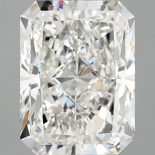 3.02 Carat Radiant Lab Grown Diamond VVS2 F