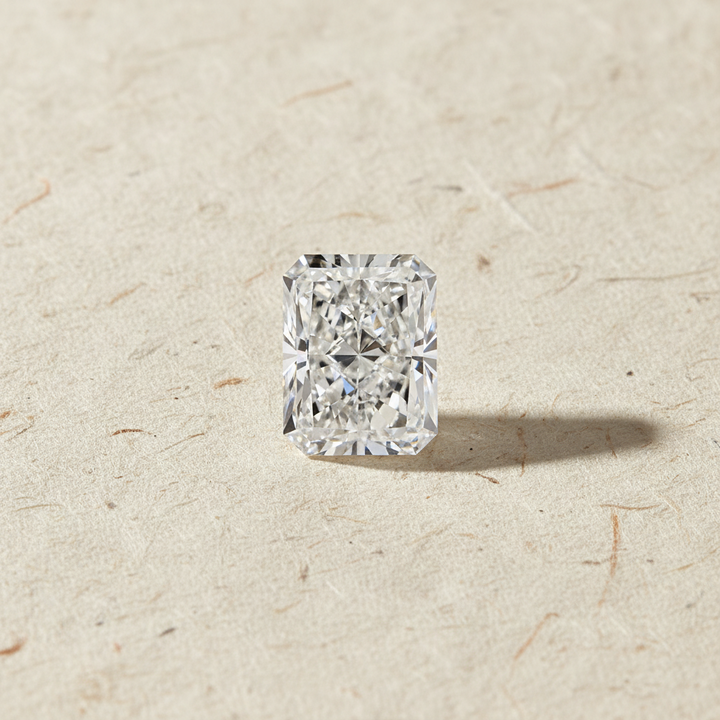 3.02 Carat Radiant Lab Grown Diamond, VVS2/F