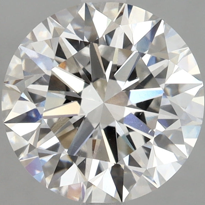 Diamante cultivado en laboratorio de talla redonda de 3,02 quilates VS1 E