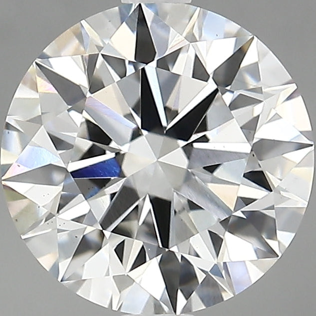 Diamante cultivado en laboratorio de talla redonda de 3,02 quilates VS2 E