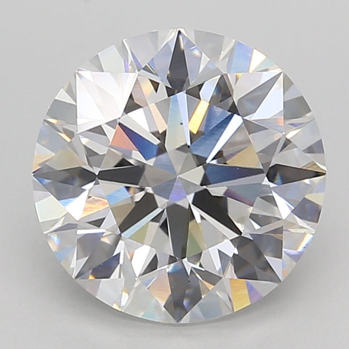 3.02 Carat Round Lab Grown Diamond VS1 E