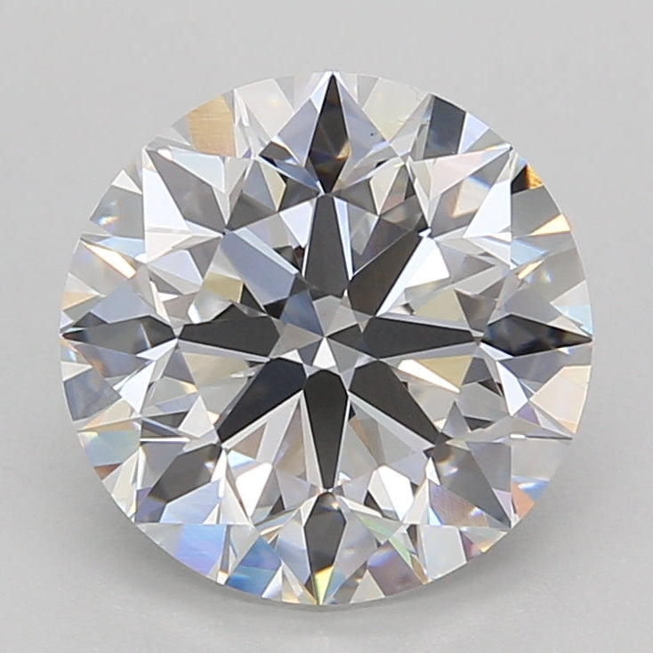 3.02 Carat Round Lab Grown Diamond VS1 E