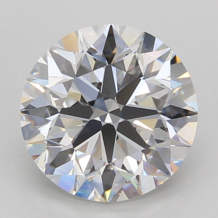 3.02 Carat Round Lab Grown Diamond VS1 E