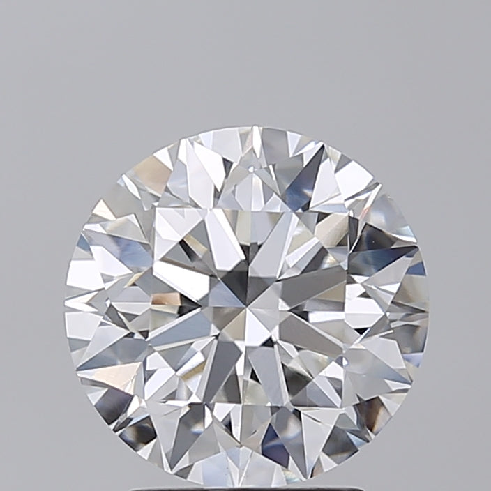 3.02 Carat Round Lab Grown Diamond VVS2 F