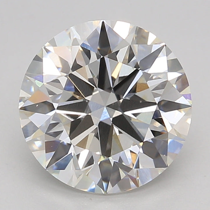 3.02 Carat Round Lab Grown Diamond VVS2 G